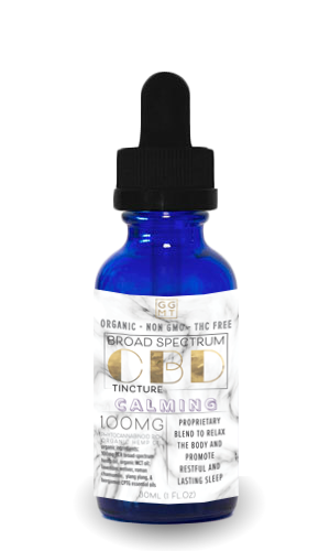 Broad Spectrum Calming Blend Tincture - GG MT CBD