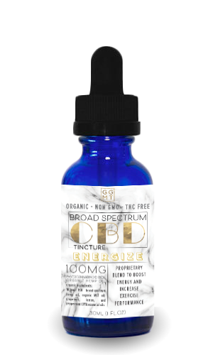 Broad Spectrum Energize Blend Tincture - GG MT CBD