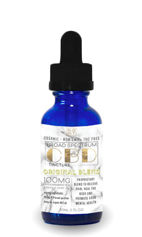 Broad Spectrum CBD Original Tincture - GG MT CBD