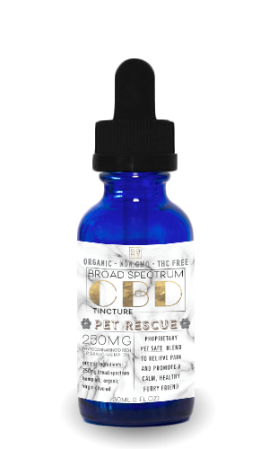 Broad Spectrum Pet Rescue Tincture - GG MT CBD